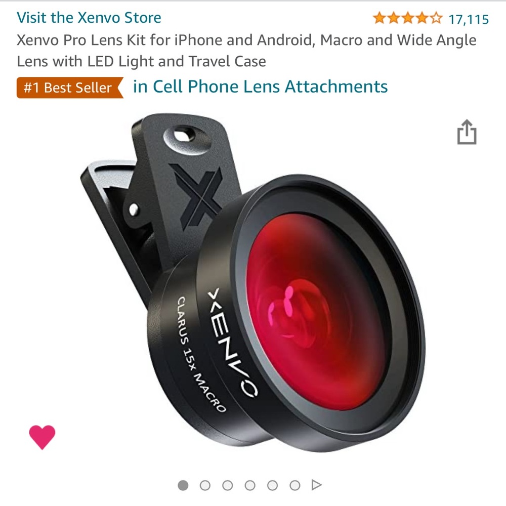 Xenvo pro Lense kit for iPhone and android